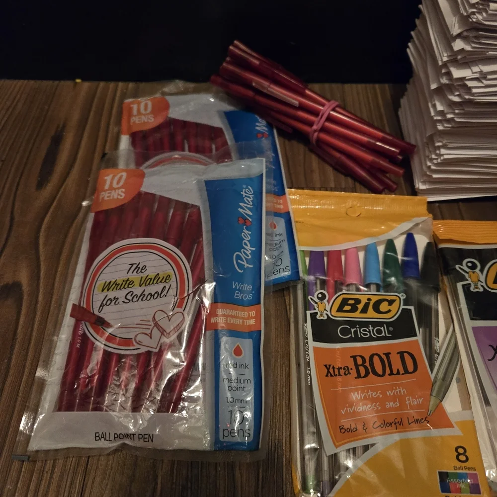 Business Bundle Writing Supplies Office Essentials Teacher BIC Sharpie Papermate